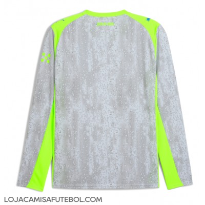 Camisa de Futebol Manchester City Equipamento Alternativo 2025-26 Manga Comprida Camisa de Futebol Manchester City Equipamento Alternativo 2025-26 Manga Comprida